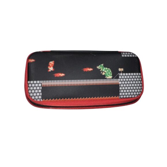 Super Mario Bros Nintendo Switch Carrying Case Mario Bowser Princess Console Bag - Picture 1 of 5